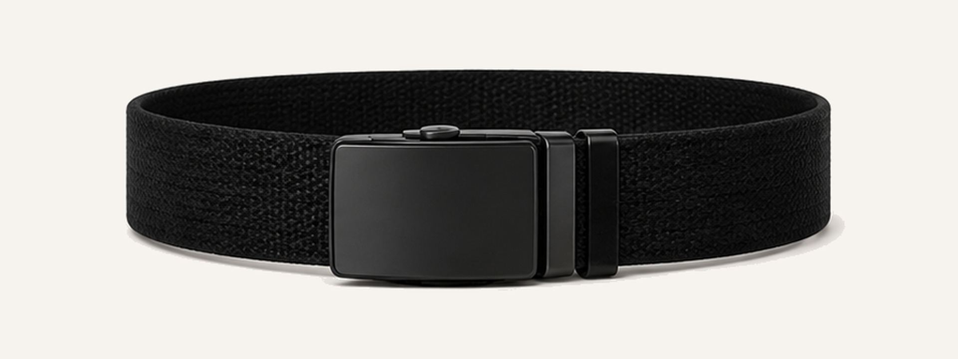 Black automatic web belt - Black
