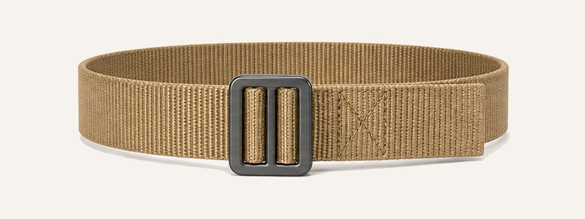 Desert tan ladder-lock nylon belt - Desert tan