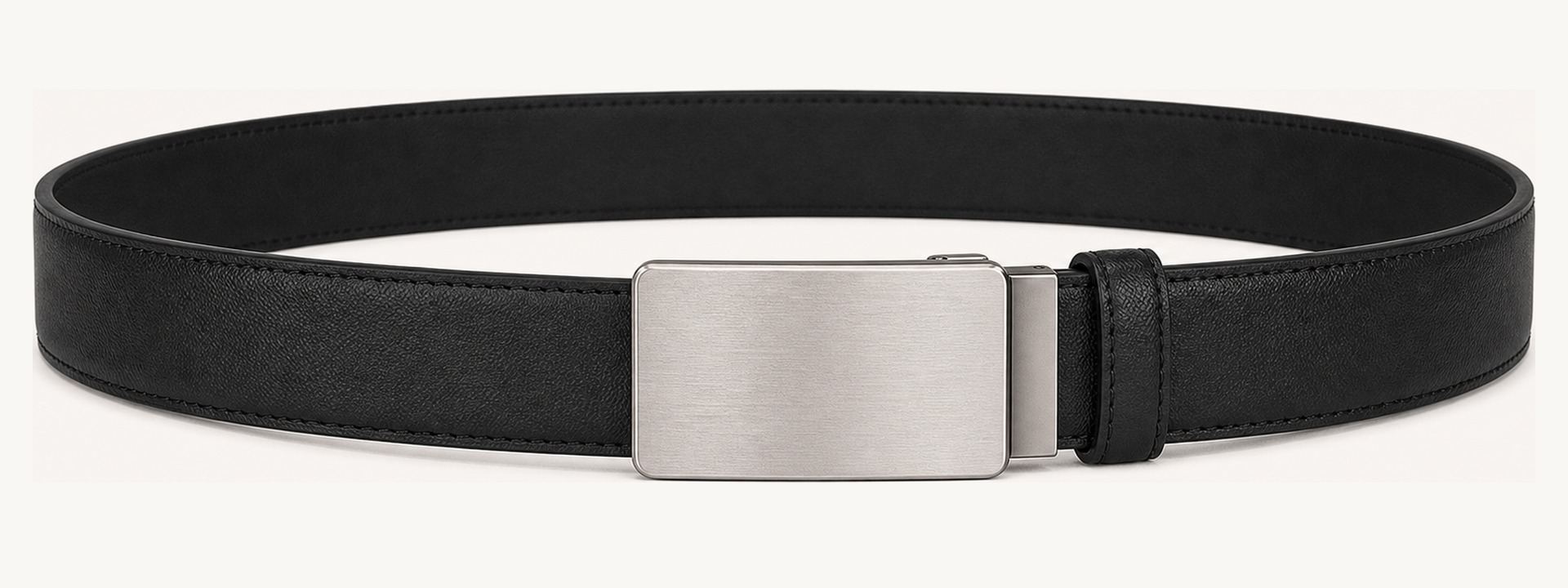 Micro-texture plate belt - Black